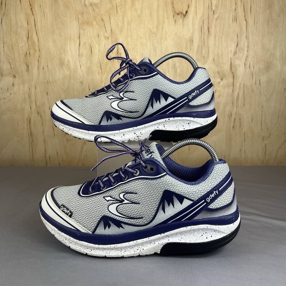 GDEFY Mighty Walk Womens Sz 10  Athletic Walking Confort Shoes TB9024FWP-M